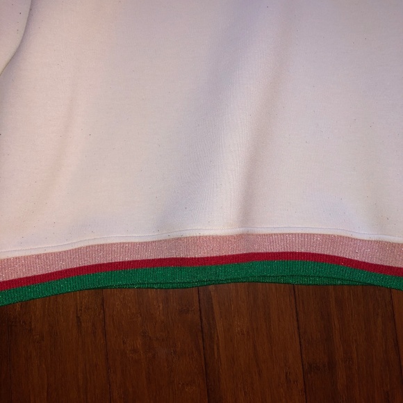 Molleux Sweater with Pink & Green Trimmings - Picture 3 of 6